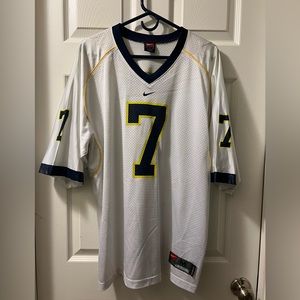 Men’s size medium. Michigan wolverines football jersey #7. Nike.